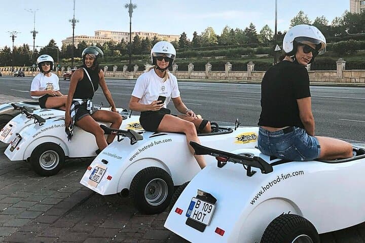 Bucharest: CityTour in one of a kind mini hot rod - thumbnail 8